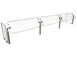 Hatco B950-120 Flav-R-Shield™ B950 Food Shield, Adjustable Self-Service 1 image