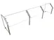 Hatco ES31-96 Flav-R-Shield™ Es31 Food Shield, Self Service, 96"W X 18"D X 22"H 1 image