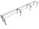Hatco ES92-144 Flav-R-Shield™ Es92 Food Shield, Double-Sided Self-Service 1 image