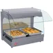 Hatco GRCMW-1 22" Self-Service Countertop Glo-Ray™ Curved Merchandising Warmer 5 image