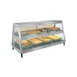 Hatco GRHD-4PD 58 1/2" Glo-Ray® Heated Display Case, Countertop, See-Thru Design, (4) Pan Dual Shelf 1 image