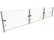 Hatco ORBIT100-120 Flav-R-Shield™ Orbit100 Food Shield, Full Service Pass-Over 1 image