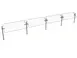 Hatco ORBIT360-144 Stationary Sneeze Guard 1 image