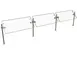 Hatco ORBIT360-96 Flav-R-Shield™ Orbit360 Food Shield, Self Service 1 image