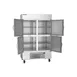 Beverage Air HBR49HC-1-HS 52" 2-Section Reach-In Refrigerator w/ 4 Solid Half Doors, Bottom Mount, 1/3 hp, 46 cu. ft. 3 image