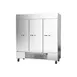 Beverage Air HBR72HC-1 75" 3-Section Reach-In Refrigerator w/ 3 Solid Full Doors, Bottom Mount, 1/2 hp, 69 cu. ft. 2 image