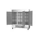 Beverage Air HBR72HC-1 75" 3-Section Reach-In Refrigerator w/ 3 Solid Full Doors, Bottom Mount, 1/2 hp, 69 cu. ft. 4 image