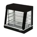 Adcraft HD-26 26" Self-Service Countertop Heated Display Case w/ 3 Shelves, Sliding Doors 1 image