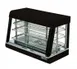 Adcraft HD-36 Self-Service Countertop Heated Display Case w/ 3 Shelves, Sliding Doors 1 image