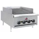Wells HDCB-2430G 24" Countertop Heavy Duty Gas Radiant Charbroiler w/ (4) Burners, 80.000 BTU 1 image