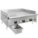Wells HDG-3630G 36" Countertop Manual Gas Griddle, 3/4" Steel Plate, 90.000 BTU 3 image