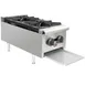 Wells HDHP-1230G 12" Countertop Gas Hotplate with (2) Burners, Manual Controls, 53.000 BTU 3 image