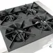 Wells HDHP-2430G 23" Countertop Gas Hotplate with (4) Burners, Manual Controls, 106.000 BTU 9 image