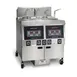 Henny Penny OFE322.03 Multiple Battery Electric Fryer w/ 2 Wells, Floor Model, Filter Drain Pan 1 image