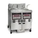 Henny Penny OFE322.04 Multiple Battery Electric Fryer w/ 2 Wells, Floor Model, Filter Drain Pan 1 image