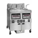 Henny Penny OFG322.08 Multiple Battery Gas Fryer w/ (2) 65-lb Frypots, Built-In Filtration, LP Gas 1 image