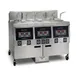 Henny Penny OFG323.07 Multiple Battery Natural Gas Fryer w/ (3) 65 lbs Frypots, Built-In Filter, Computron™ 1000 1 image