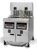 Henny Penny OGA322.04 Multiple Battery Natural Gas Fryer w/ (2) 65 lbs Frypots, Built-In Filter, Auto Lift,  COMPUTRON 8000 1 image