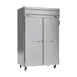 Beverage Air HF2HC-1S 52" 2-Solid Door Reach-In Freezer, Top Mounted, 45.2 cu. ft., Stainless Steel Front 1 image