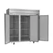 Beverage Air HF3HC-1S 78" 3-Solid Door Reach-In Freezer, Top Mounted, 69.1 cu. ft., Stainless Steel Front 3 image