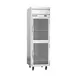 Beverage Air HFP1HC-1HG 26" 1-Section Reach-In Freezer, 2 Half Glass Doors, Top Mount, 21 cu. ft., Stainless Steel 1 image