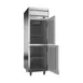 Beverage Air HFP1HC-1HS 26" 1-Section Reach-In Freezer, 2 Half Solid Doors, Top Mount, 21 cu. ft., Stainless Steel Front 3 image
