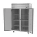 Beverage Air HFP2HC-1S 52" 2-Solid Door Reach-In Freezer, Top Mounted, 45.2 cu. ft., Stainless Steel Front 4 image