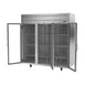 Beverage Air HFP3HC-1G 78" 3-Glass Door Reach-In Freezer, Top Mounted, 69.1 cu. ft., Stainless Steel 4 image
