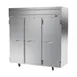 Beverage Air HFP3HC-1S 78" 3-Solid Door Reach-In Freezer, Top Mounted, 69.1 cu. ft., Stainless Steel Front 2 image