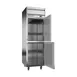 Beverage Air HFPS1HC-1HS 26" 1-Section Reach-In Freezer, 2 Half Solid Doors, Top Mounted, 21 cu. ft., Stainless Steel 3 image