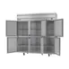 Beverage Air HFPS3HC-1HS 78" 3-Section Reach-In Freezer, 6 Half Solid Doors, Top Mounted, 69.1 cu. ft., Stainless Steel 4 image