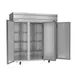 Beverage Air HFPS3HC-1S 78" 3-Solid Door Reach-In Freezer, Top Mounted, 69.1 cu. ft., Stainless Steel 3 image