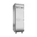 Beverage Air HFS1HC-1HS 26" 1-Section Reach-In Freezer, 2 Half Solid Doors, Top Mount, 21 cu. ft. 1 image