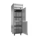 Beverage Air HFS1HC-1HS 26" 1-Section Reach-In Freezer, 2 Half Solid Doors, Top Mount, 21 cu. ft. 3 image