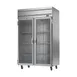 Beverage Air HFS2HC-1G 52" 2-Glass Door Reach-In Freezer, Top Mounted, 46.29 cu. ft., Stainless Steel 2 image