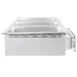 APW Wyott HFW-3DS 15"  Insulated Three Pan Drop In Hot Food Well with Drain 5 image
