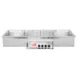 APW Wyott HFW-4S Hot Food Well Unit, Drop-In, Electric, (4) 12" X 20" Wells 2 image
