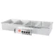 APW Wyott HFW-4S Hot Food Well Unit, Drop-In, Electric, (4) 12" X 20" Wells 4 image