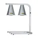 Adcraft HL-2 Freestanding C-Frame Two Bulb Heat Lamp w/ Adjustable Arm, 120V, 250W Per Bulb 2 image