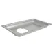 Hobart 22PAN-SSTFS - 27¾" x 15⅝" x 3" Stainless Steel Rectangular Grind Pan, Hub #22, Meat Grinder Part 2 image