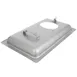 Hobart 22PAN-SSTFS - 27¾" x 15⅝" x 3" Stainless Steel Rectangular Grind Pan, Hub #22, Meat Grinder Part 4 image