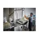 Hobart AM16-BAS-4 36.5" Door Type Dishwasher, 60 Racks/Hr - 40.2 Gal/Hr - High Temp w/Booster 6 image