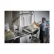 Hobart AM16VL-BAS-2 36.5" Door Type Ventless Dishwasher, 45 RPH - 30.15 Gal/Hr - High Temp w/Booster 6 image