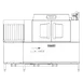 Hobart CL86C-BAS+BUILDUP 86" Conveyor Dishwasher, 340 Rack/Hr - High/Low (convertible) Specify Tank 1 image