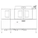 Hobart CL86-ADV+BUILDUP 86" Conveyor Dishwasher - 340 Racks/Hr - High Temp Specify Tank w/Booster 1 image
