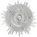 Hobart DWHIP-SST140 "Classic" Mixer, 140 qt “D” Wire Whip, Stainless Steel 7 image