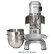 Hobart HL400-4 Floor Model 40 qt Planetary Mixer, without Attachments, #12 HUB, 3-Speed, 1-1/2 hp 6 image