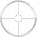 Hobart S35DICE-3/4LOW, 3/4" Low Stainless Steel Dicer Plate (20mm) 1 image