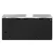 Hoshizaki BB80 80" Three Section 3 Swinging Solid Door Back Bar Cooler, 28.74 cu. ft. 2 image