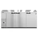 Hoshizaki BB80-S 80" Three Section 3 Swinging Solid Door Back Bar Cooler, 28.74 cu. ft. 3 image